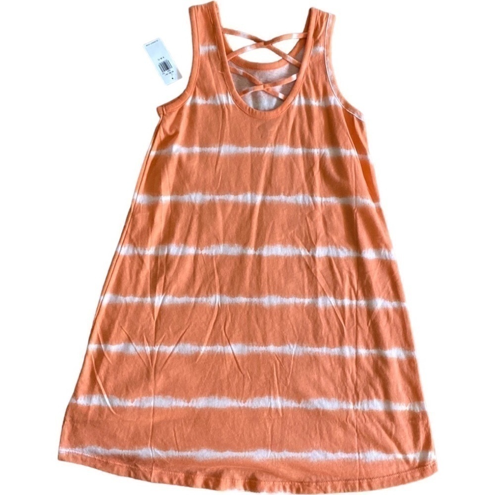 OLD Navy- Tye Dye Criss Cross Backed Dress- girls size 6/7 - Picture 2 of 5